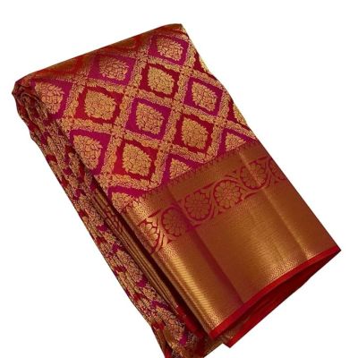 Buy Banarasi Silk Saree Online At Maharani Saree Shop.