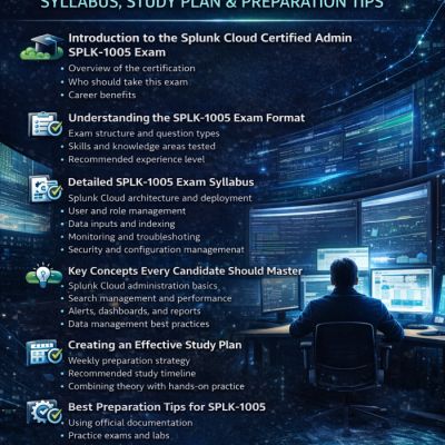 SPLK-1005 Exam Guide: Syllabus, Study Plan & Preparation Tips