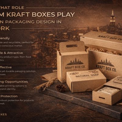 What Role Custom Kraft Boxes Play in Modern Packaging Design in New York