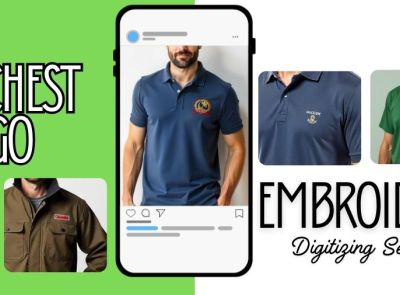 Proper Left Chest Logo Embroidery Placement and Shirt Guide