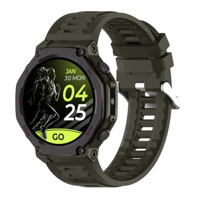 2026 HW R1PRO 1.46 Inch Smart Watch BT Call IP67 Waterproof Fitness Tracker Heart Rate Monitor 300mAh Battery Wireless Charging