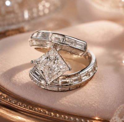 Top Trends in Princess Cut Diamond Engagement Rings