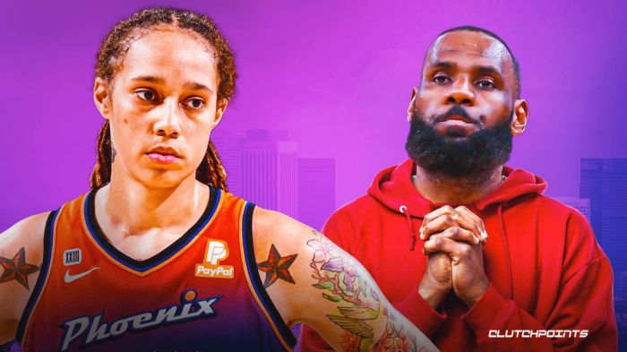 LeBron James + Carmelo Anthony Call For WNBA Star Brittney Griner’s Release From Russia