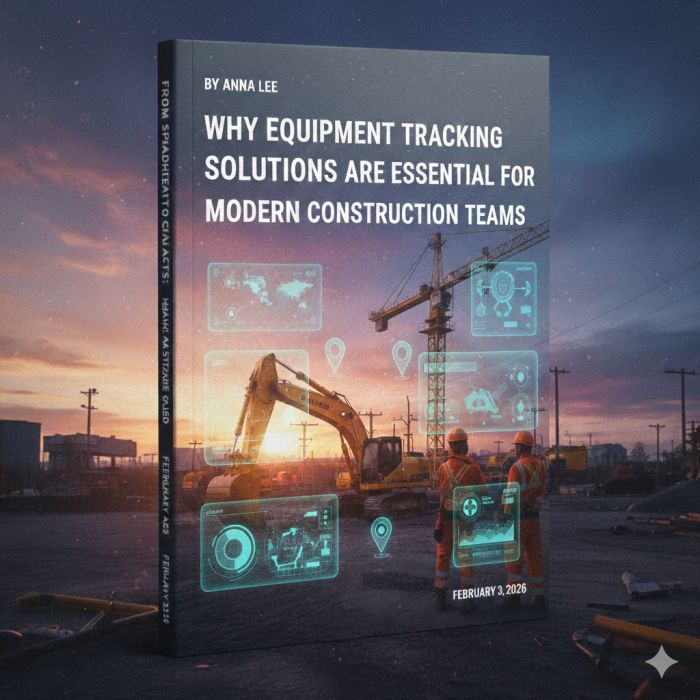 Why Equipment Tracking Solutions Are Essential for Modern Construction Teams
