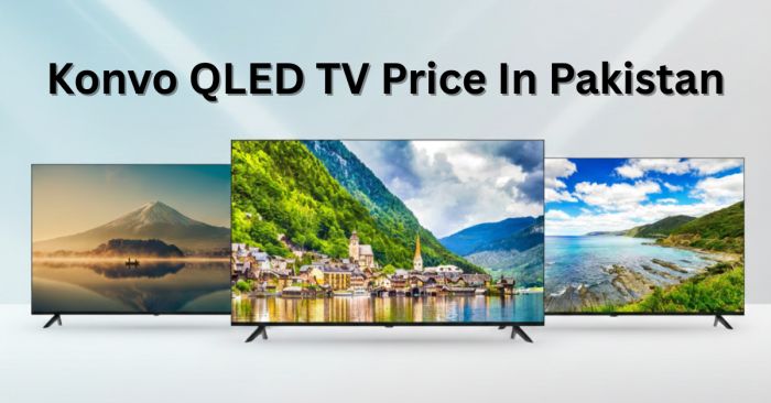 Shop Latest Konvo QLED TV Price in Pakistan 2026