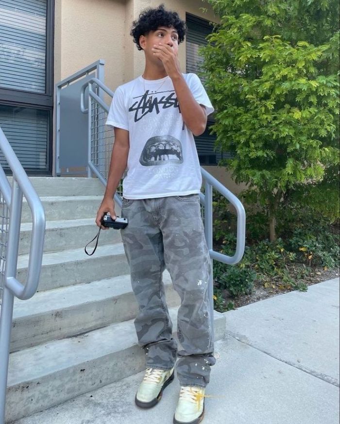 City Fashion Outfits Featuring Stussy Hoodies and Tees