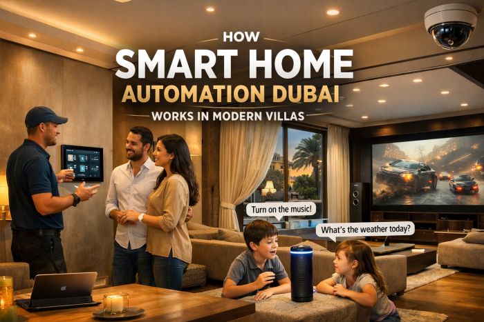 How Smart Home Automation Dubai Works in Modern Villas