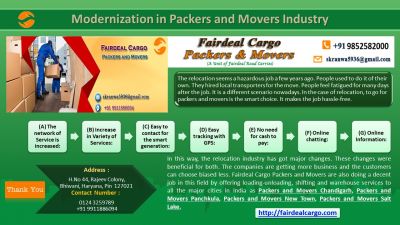 Modernization in Packers and Movers Industry