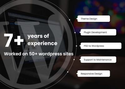 wordpress bug fix and optimization

As a full-stack freelancer, I have rich experience in WordPress design &amp; development for 7+ years, so any requirement can be discussed with me regarding this field.

My skills you can consider are Wordpress with speed optimization, bug fixing, woocommerce, ignitiondeck, CF7, WPML, listify, jobify, AVADA, DIVI, elementor, plugin &amp; theme customization, and anything related to wordpress

Frontend like jQuery, JavaScript, Ajax, AngularJS

Also, I have proven track of record of my design skills like PSD to HTML/Wordpress, Bootstrap, HTML5, CSS3.

I have also worked on SEO, Payment Integration and many other APIs like social media, google, SMS and Mails.

I sincerely hope to discuss in detail on your project and let's complete your requirements together.