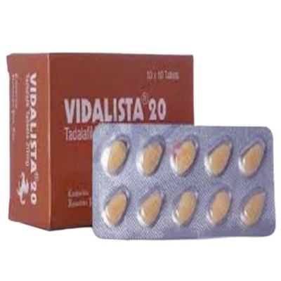 Vidalista 20mg
Brand: Vidalista
Dose: 20mg
Composition: Tadalafil
Pack: Pack of 10 Tablets
Form: Tablets
CATEGORY: ERECTILE DYSFUNCTION MEDICINES