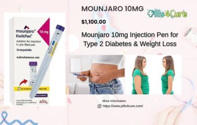 Designed for adults managing Type 2 Diabetes and supporting weight management goals, this once-weekly injectable pen offers a convenient and innovative approach to better blood sugar control. With its easy-to-use prefilled pen design, Mounjaro 10mg helps simplify your routine while supporting long-term wellness under medical supervision.
If you’re looking for a modern solution that fits into your lifestyle, this advanced treatment option could be the step forward you’ve been waiting for. Always consult your healthcare provider to see if it’s right for you.
? Trusted quality. Secure ordering. Discreet delivery.
? Available online at: https://www.pills4cure.com/product/mounjaro-10mg/
Start your journey toward better balance and confidence today!
#Mounjaro10mg, #MounjaroInjection, #Tirzepatide, #Type2Diabetes, #DiabetesCare, #BloodSugarControl, #WeightLossJourney, #HealthyLifestyle, #WeeklyInjection, #DiabetesSupport, #WeightManagement, #HealthAwareness, #OnlinePharmacy, #Pills4cure, #WellnessJourney